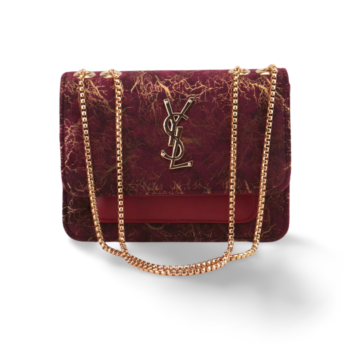 Elegant Gold Chain Shoulder Bag: Classic Luxury for Every Occasion