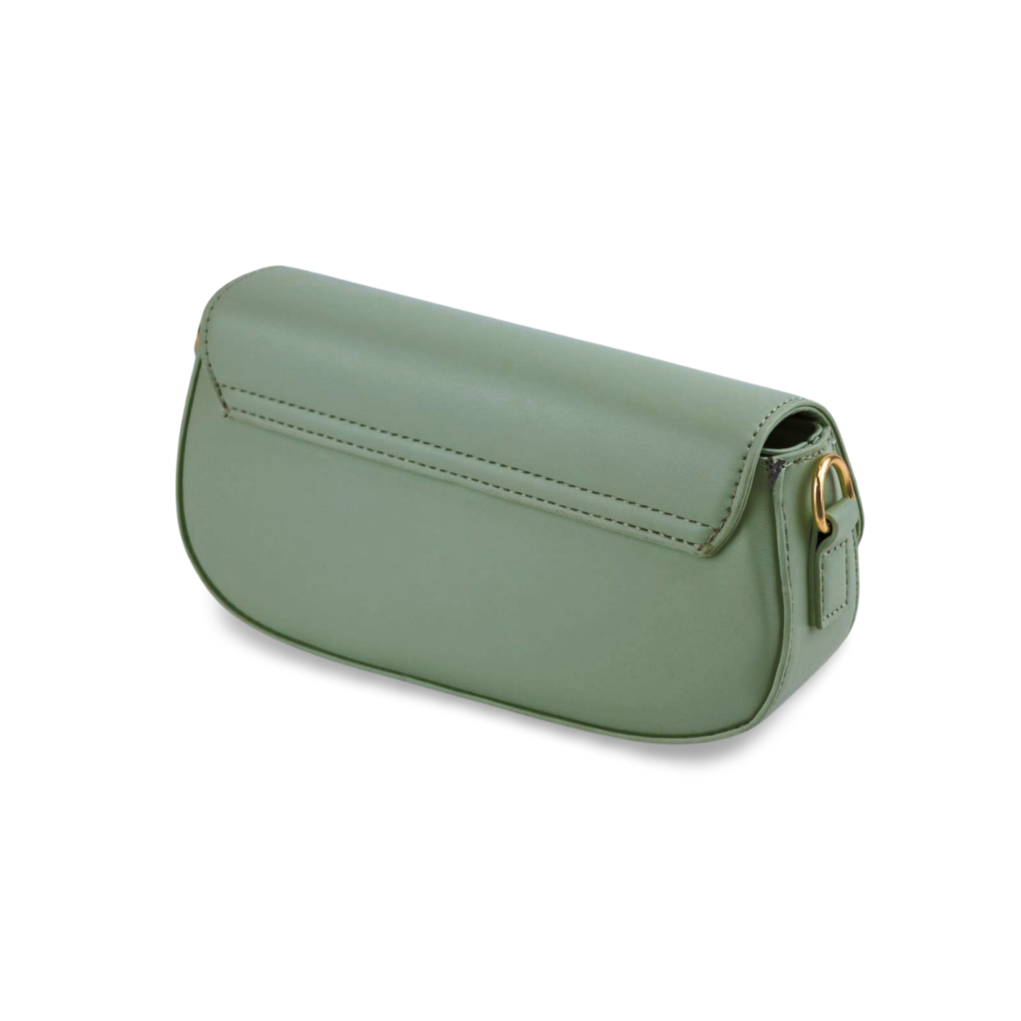 Luxurious Crossbody Bag with Gold Leaf Accents-art 2004