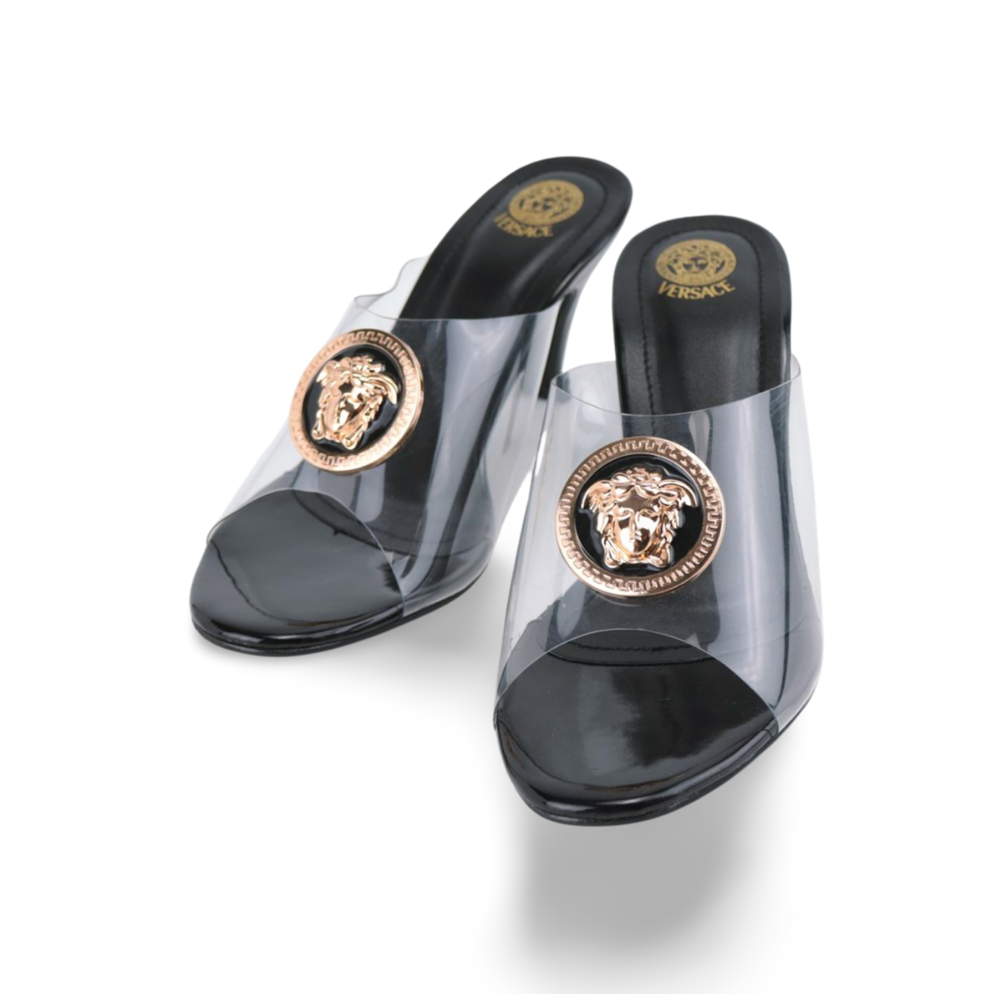 Versace hot sale mules pvc