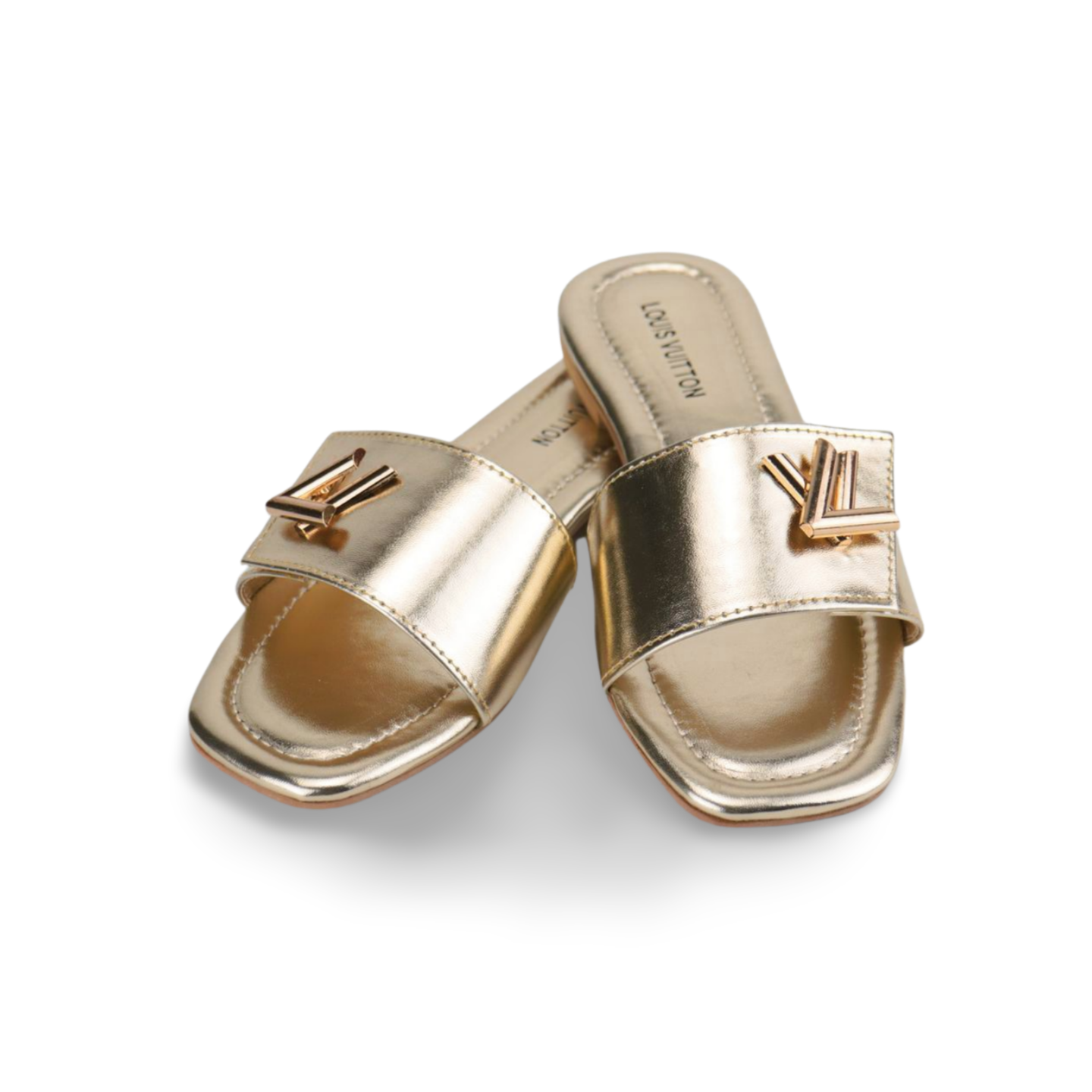 Women's Flat Sandal with Stylish Buckle Detail