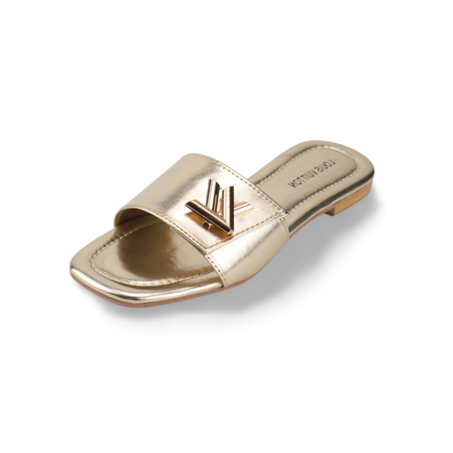 Women's Flat Sandal with Stylish Buckle Detail