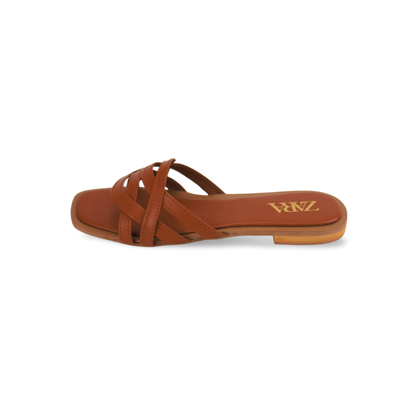 Stylish Soft Strappy Pu Leather Slide Sandals