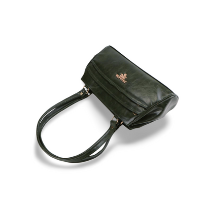 Sleek Pu Leather Satchel Handbag For Women