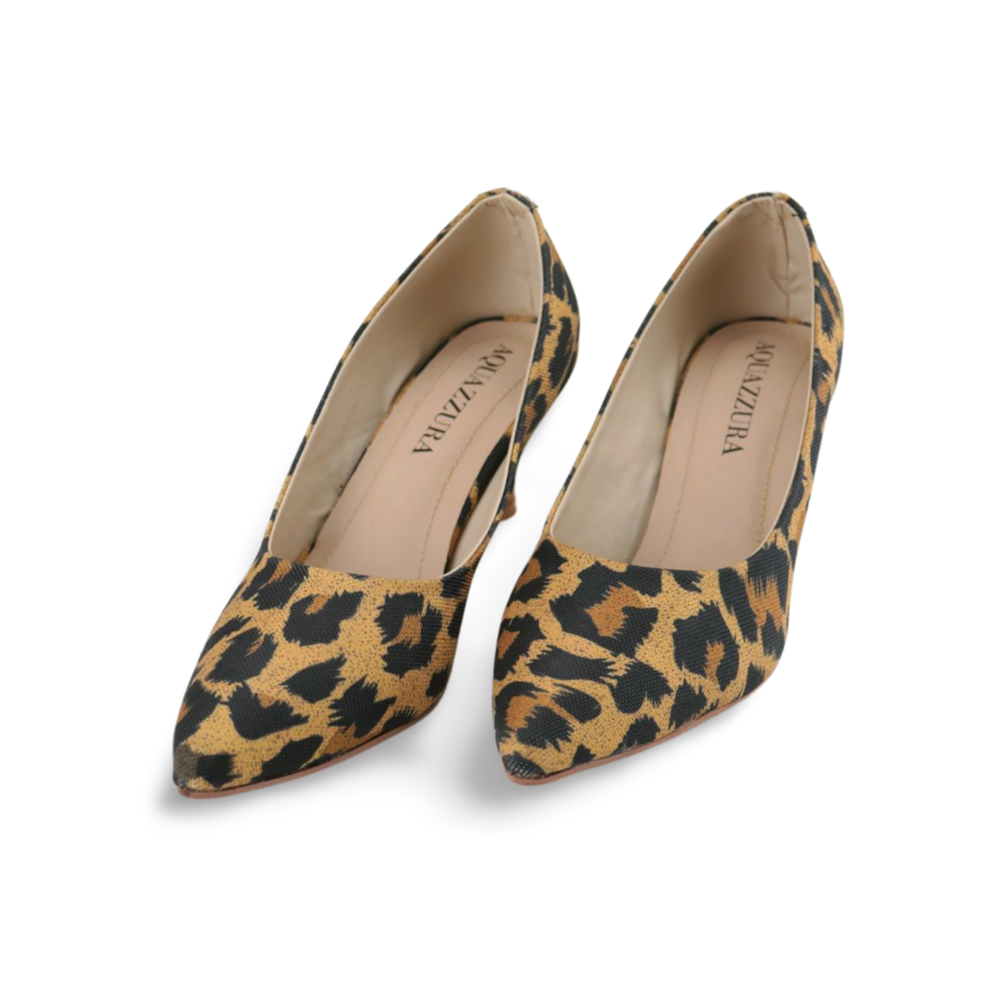 Stylish Leopard Print Kitten Heels