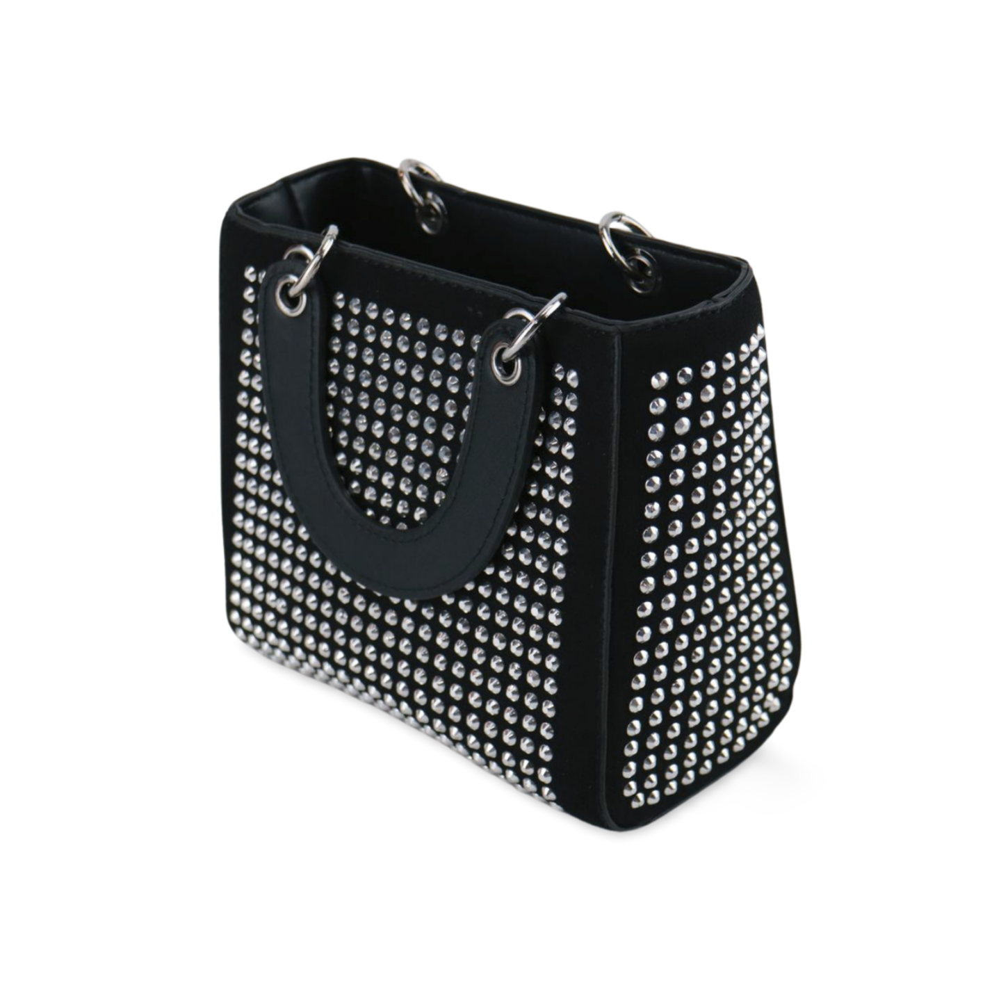 Rhinestone Chain Evening Handbag for Women Shoulder Clutch Purse