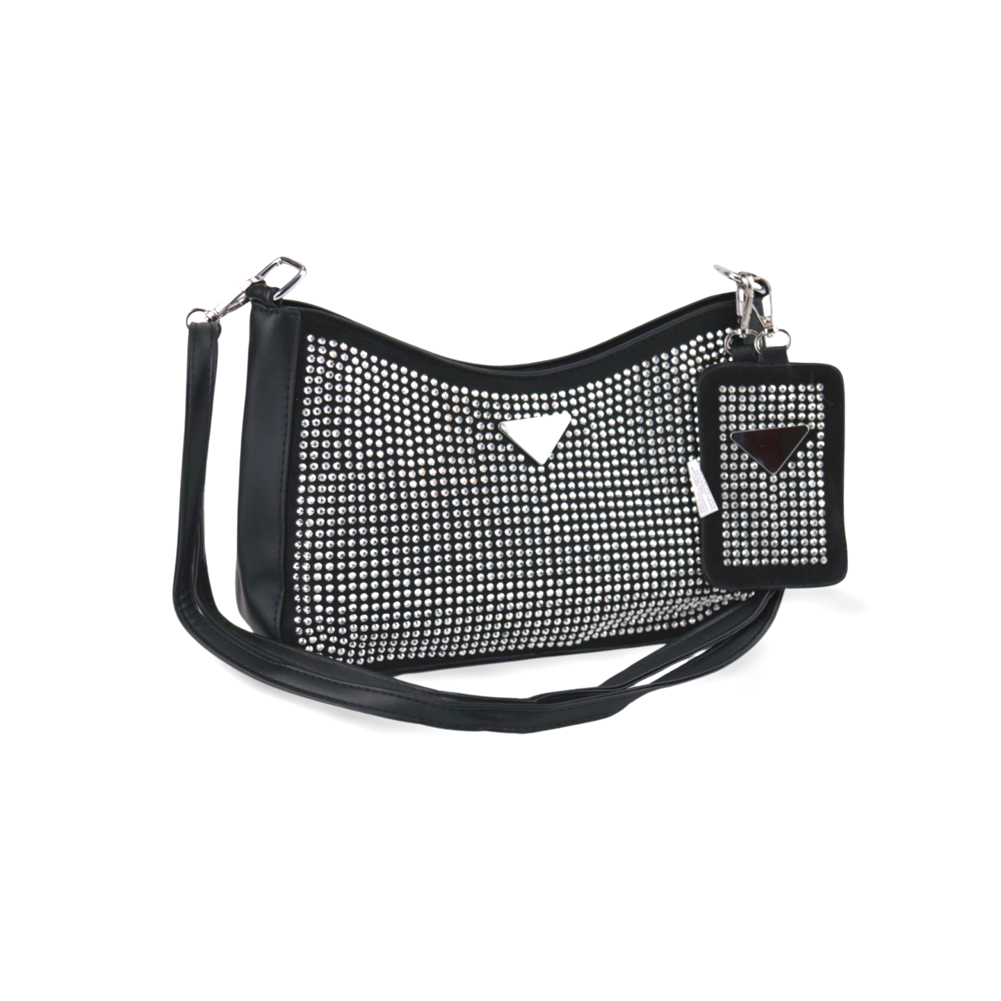 Stylish and Functional Rhinestone Crossbody Purse With Card Holder For Women