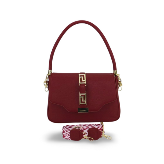 Branded Luxurious Shoulder Bag with Gold Chain Strap
