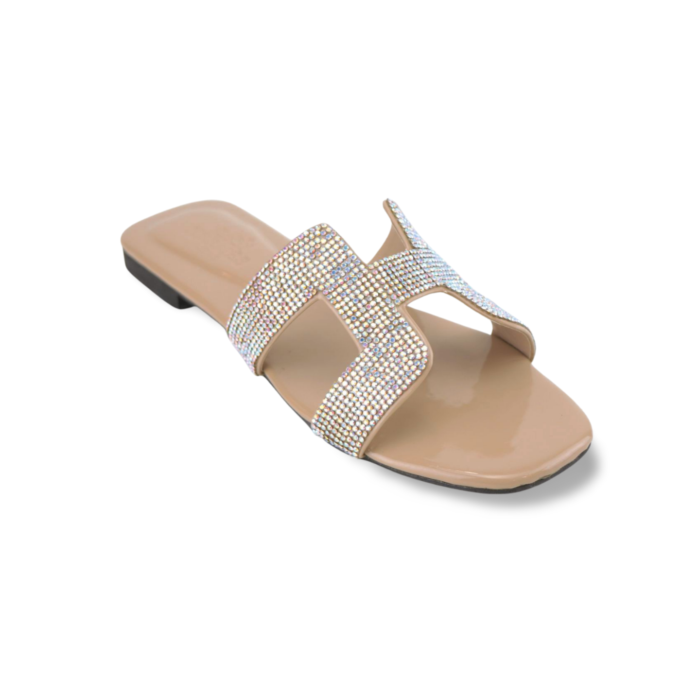 Iconic Style with a Dazzling Oran Sandals with Rhinestones