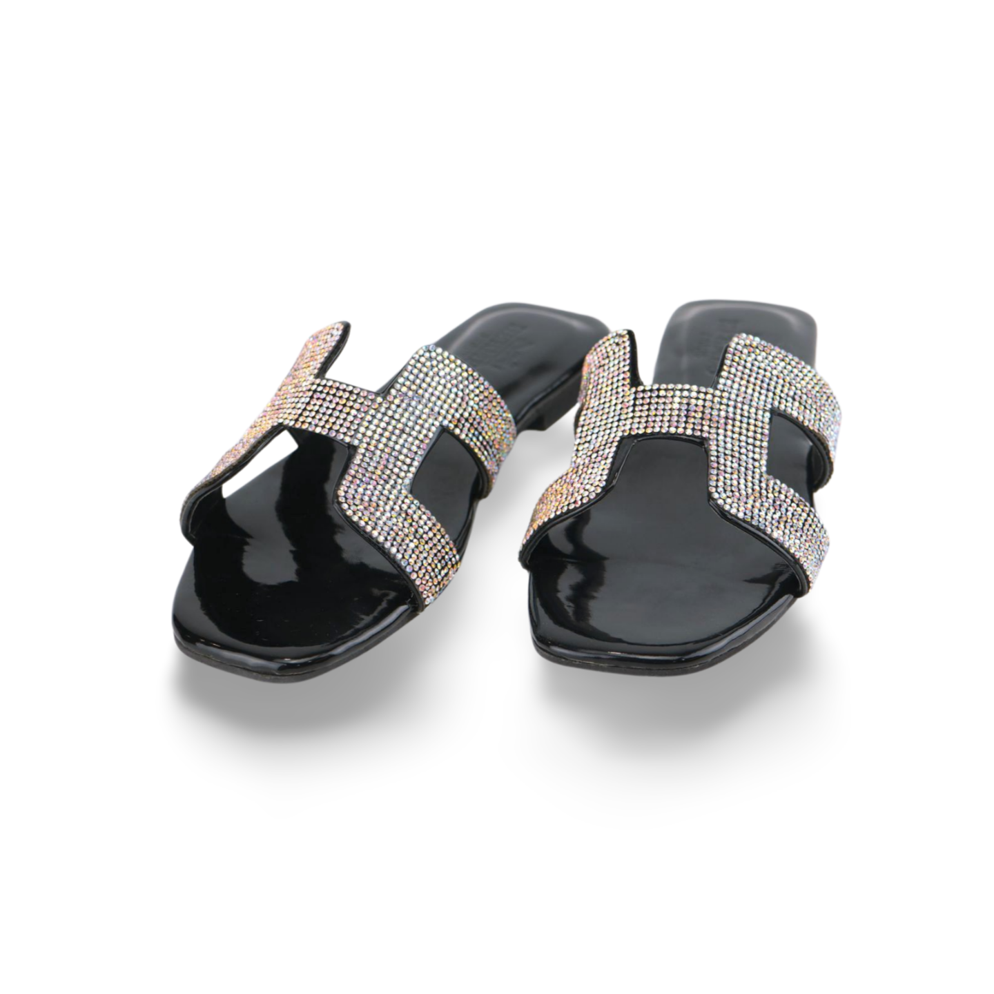 Iconic Style with a Dazzling Oran Sandals with Rhinestones
