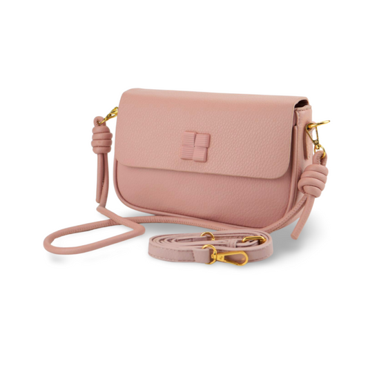 Stylish Crossbody Bag with Adjustable Strap and Gold Hardware