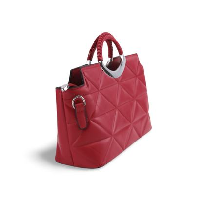 Women's Premium Quilted Hand Bag For Fashion, Parties with unique Design Adjustable Strap
