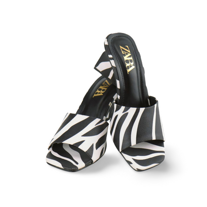 Bold and Stylish Zebra Print Sandals for Women