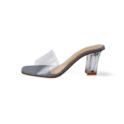 Stylish Clear Mules with Clear Heels: Stylish and Comfortable for Any Occasion