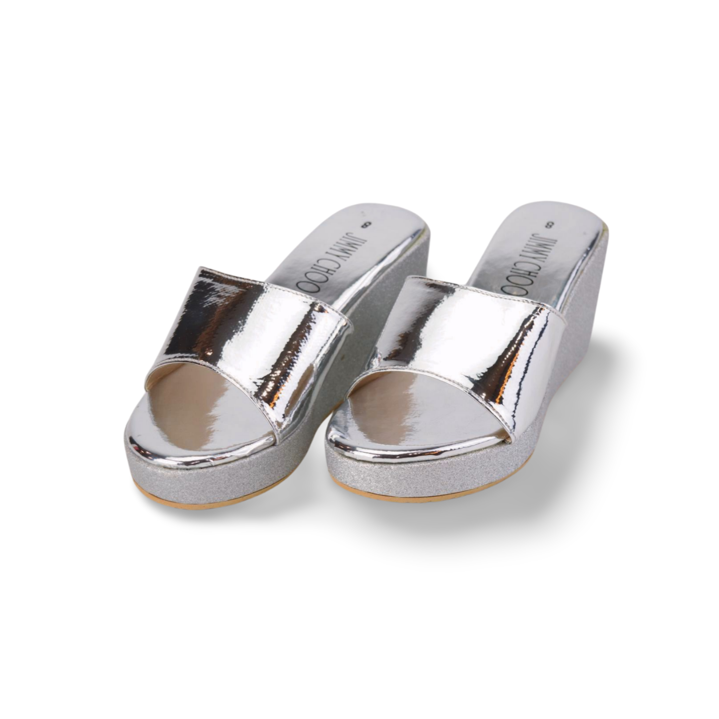 Shiny Wedge Sandals for Women - Stylish and Comfortable Shoes for Any Occasion