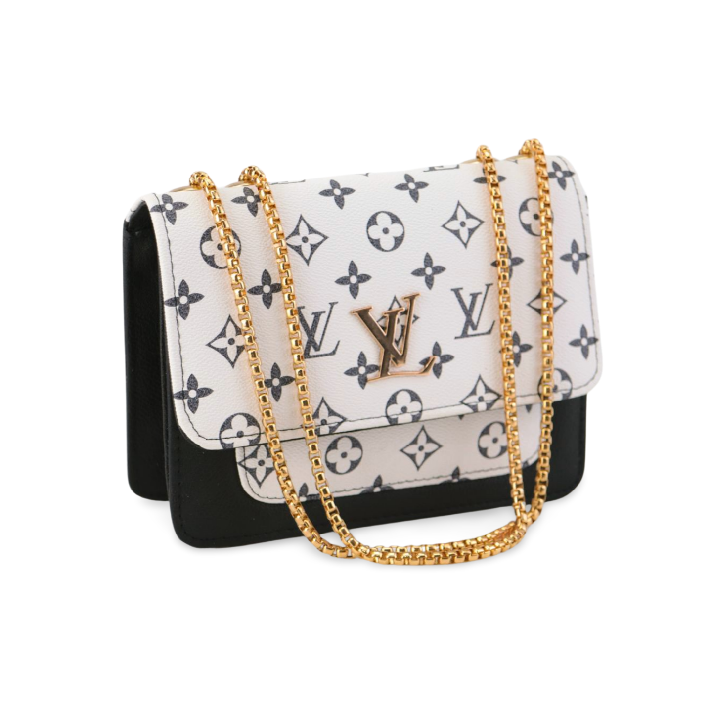 Womens Crossbody Bag with Gold Chain - Stylish and Versatile Purse for Women