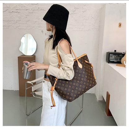 Stylish Neverfull Tote Bag with Pouch